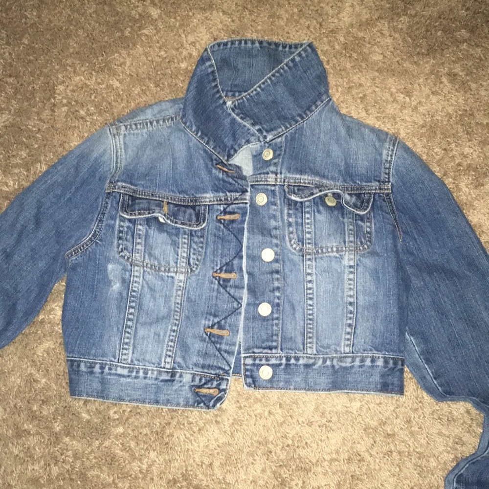 Old navy demon jean jacket